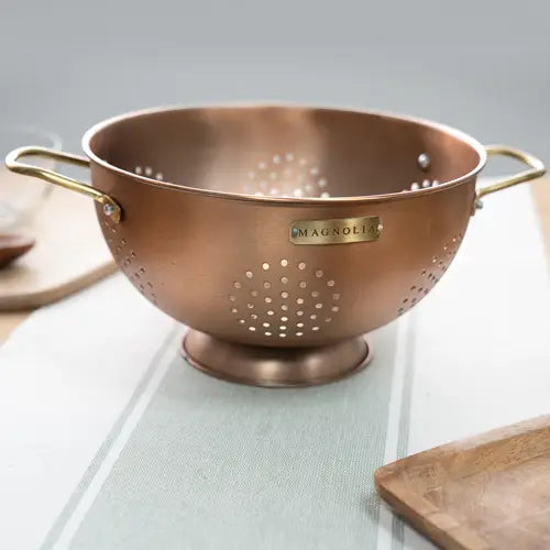 Copper Colander - 11"