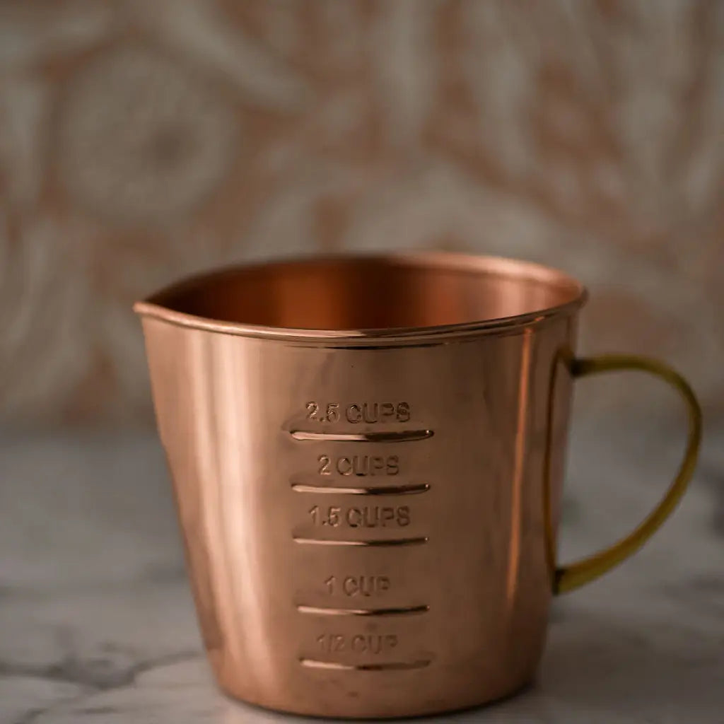 Copper Liquid Measuring Cup - 2.5 cup