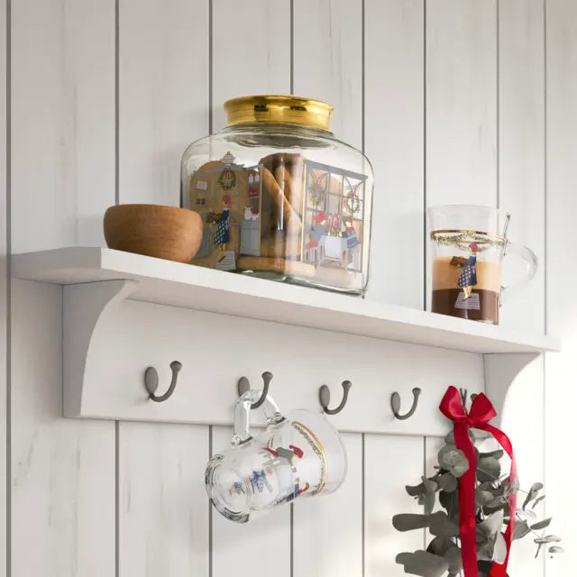 Hot Drink Holiday Glasses - Set of 2