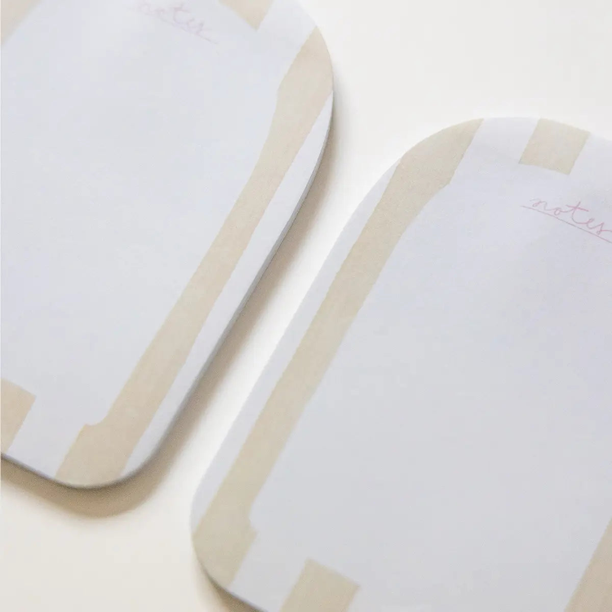 Yellow Striped Notepad