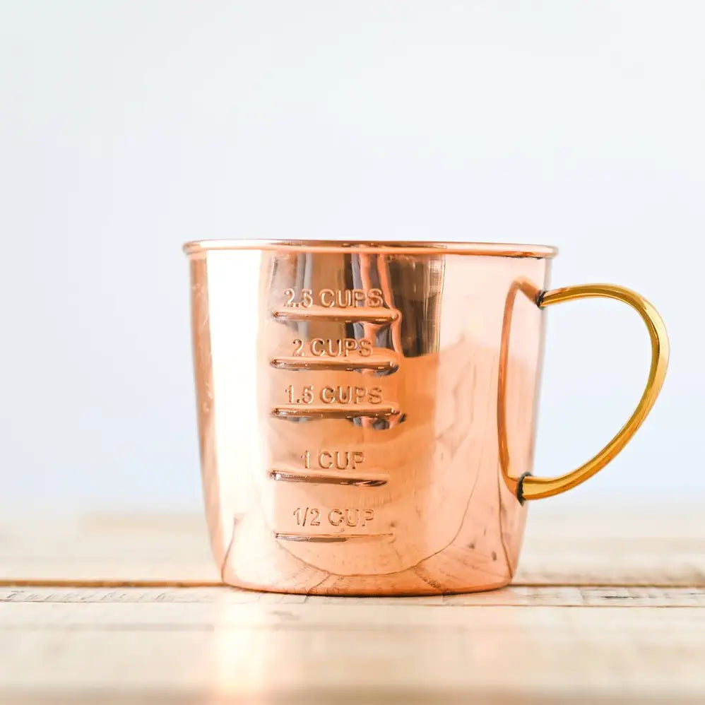 Copper Liquid Measuring Cup - 2.5 cup