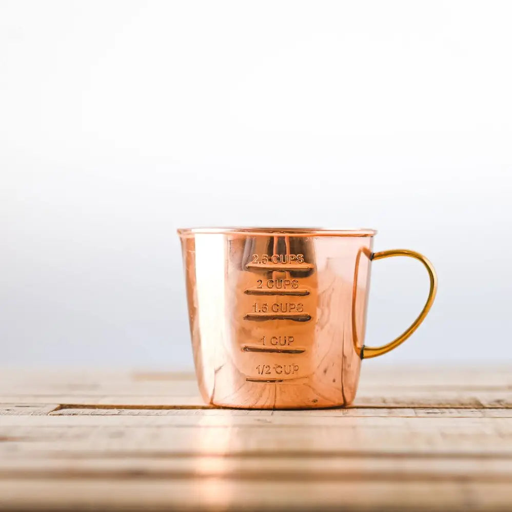 Copper Liquid Measuring Cup - 2.5 cup