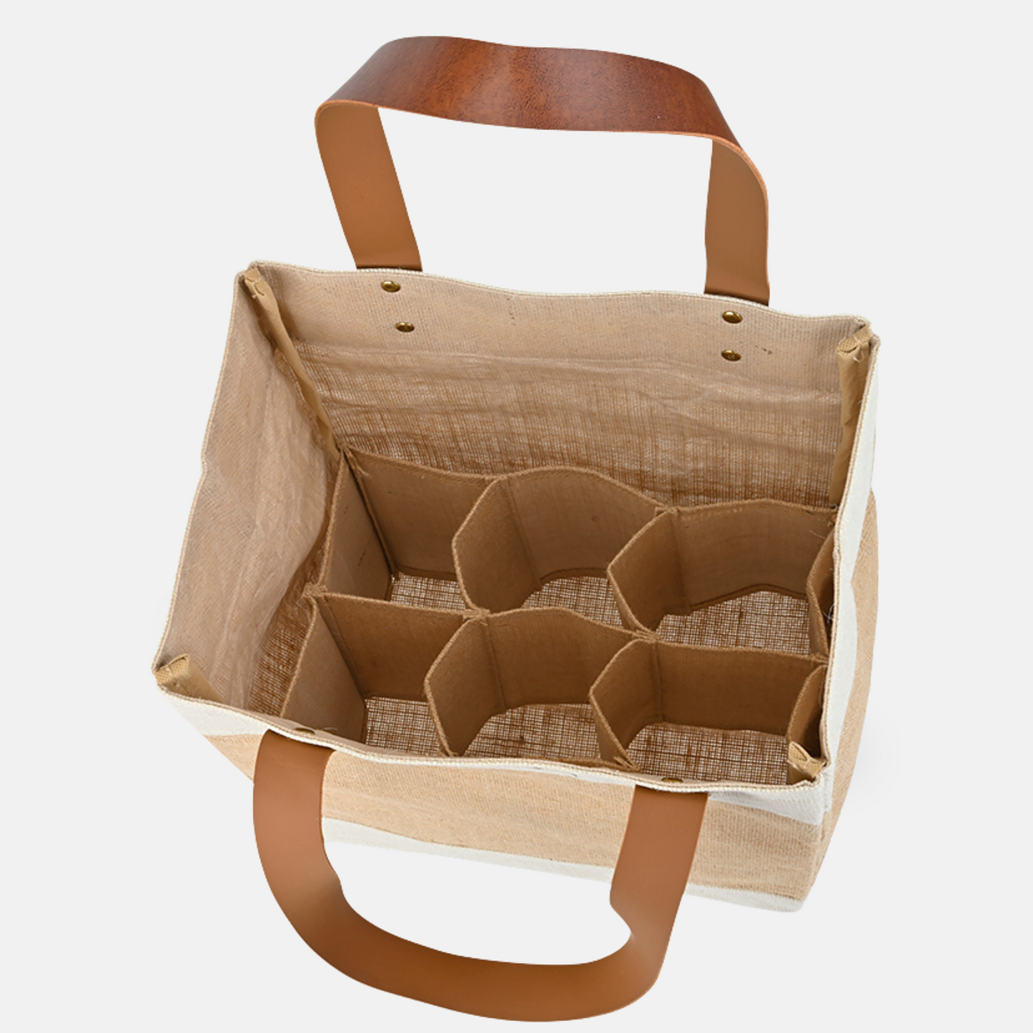 Jute 2-in-1 Convertible Beverage Tote