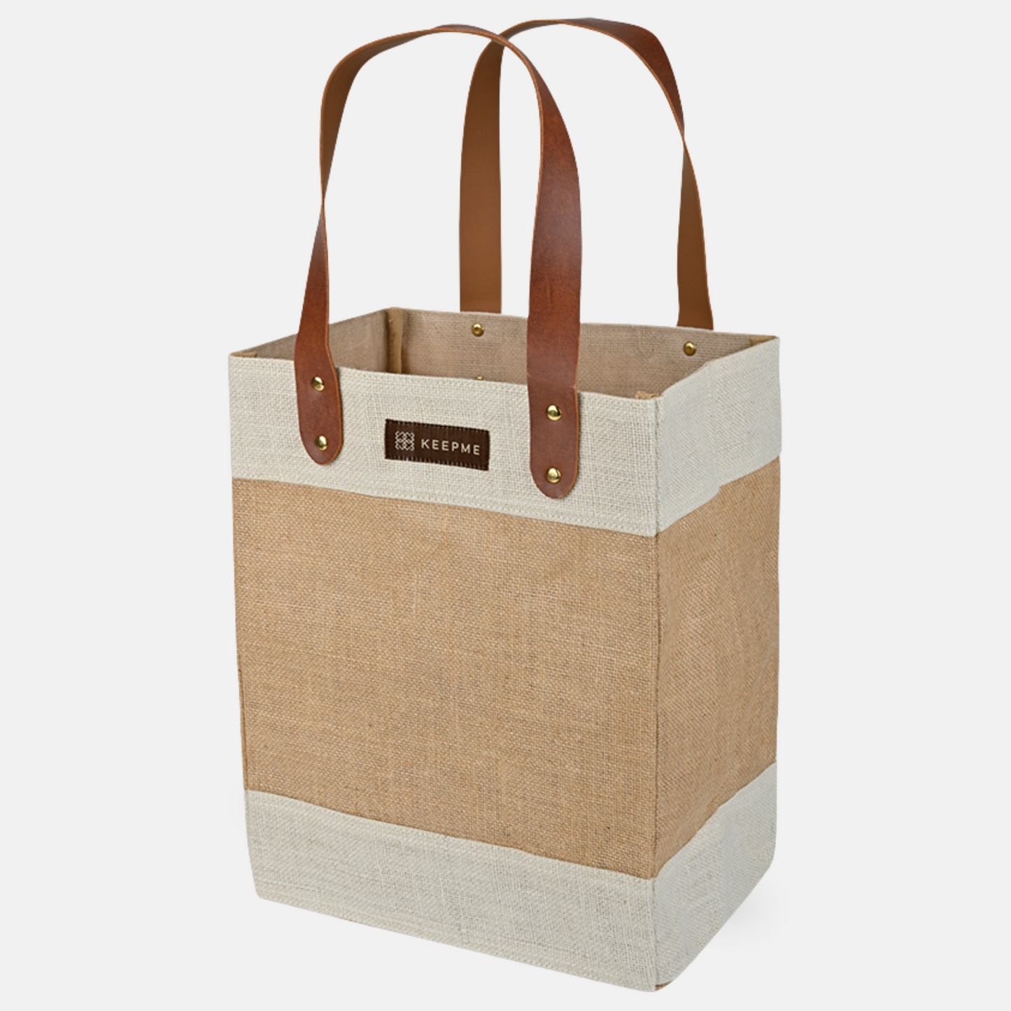 Jute 2-in-1 Convertible Beverage Tote