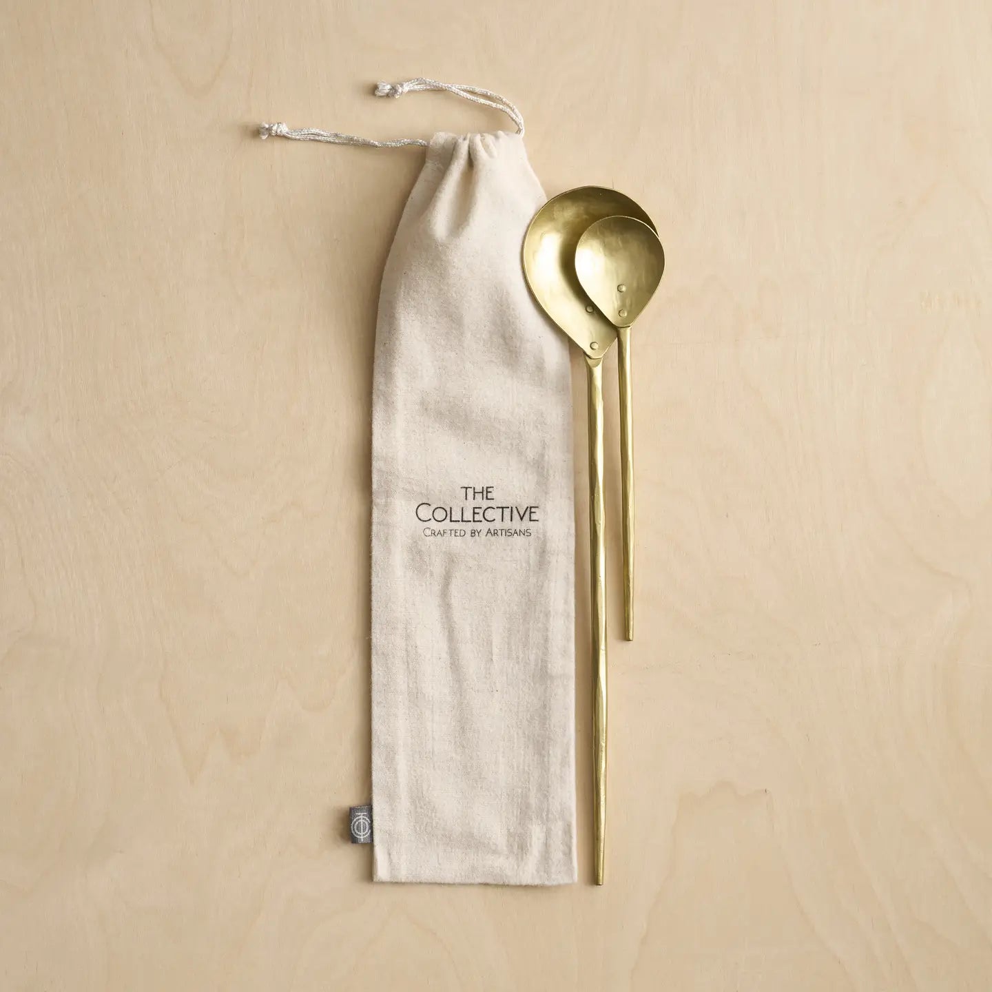 Forge Brass Stir Spoons Assorted - Set of 2*