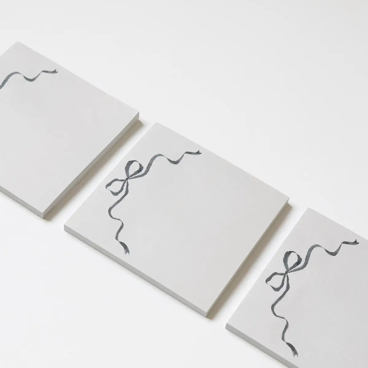 Black Bow Sticky Notes