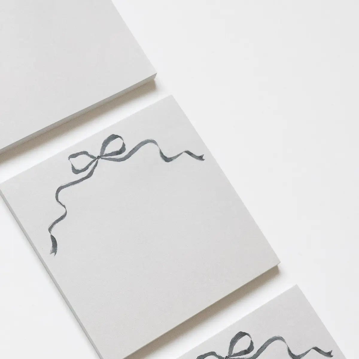 Black Bow Sticky Notes