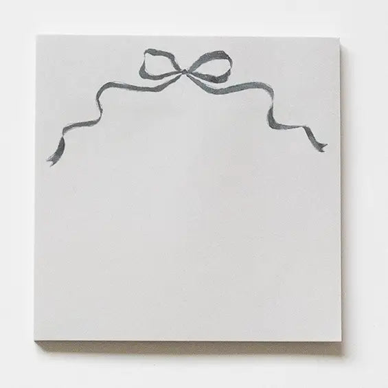 Black Bow Sticky Notes