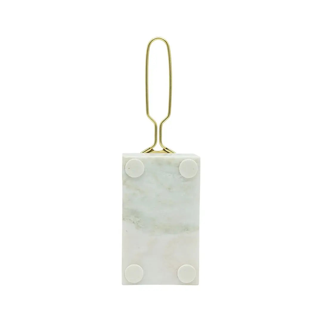 Elise Onyx Marble and Brass Cheese Grater