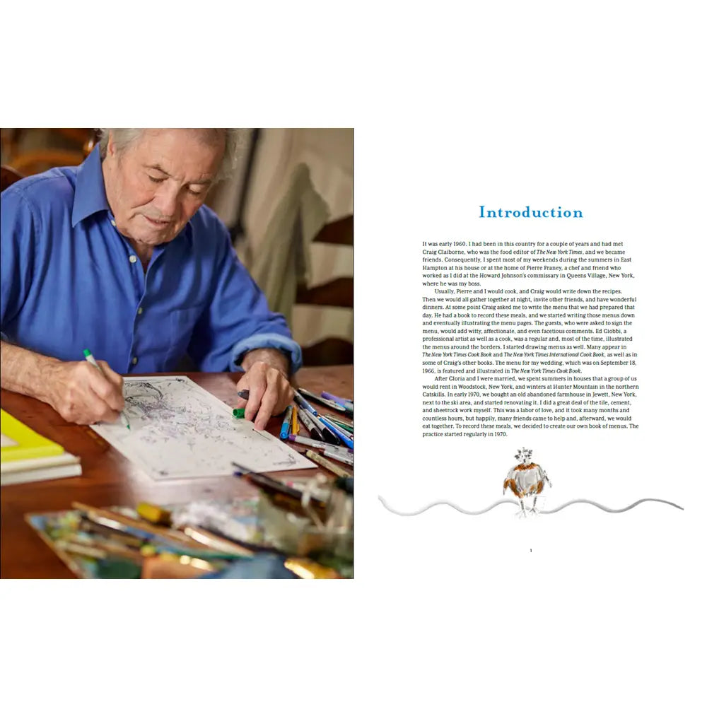 Menus: A Book For Your Meals and Memories : Jacques Pépin