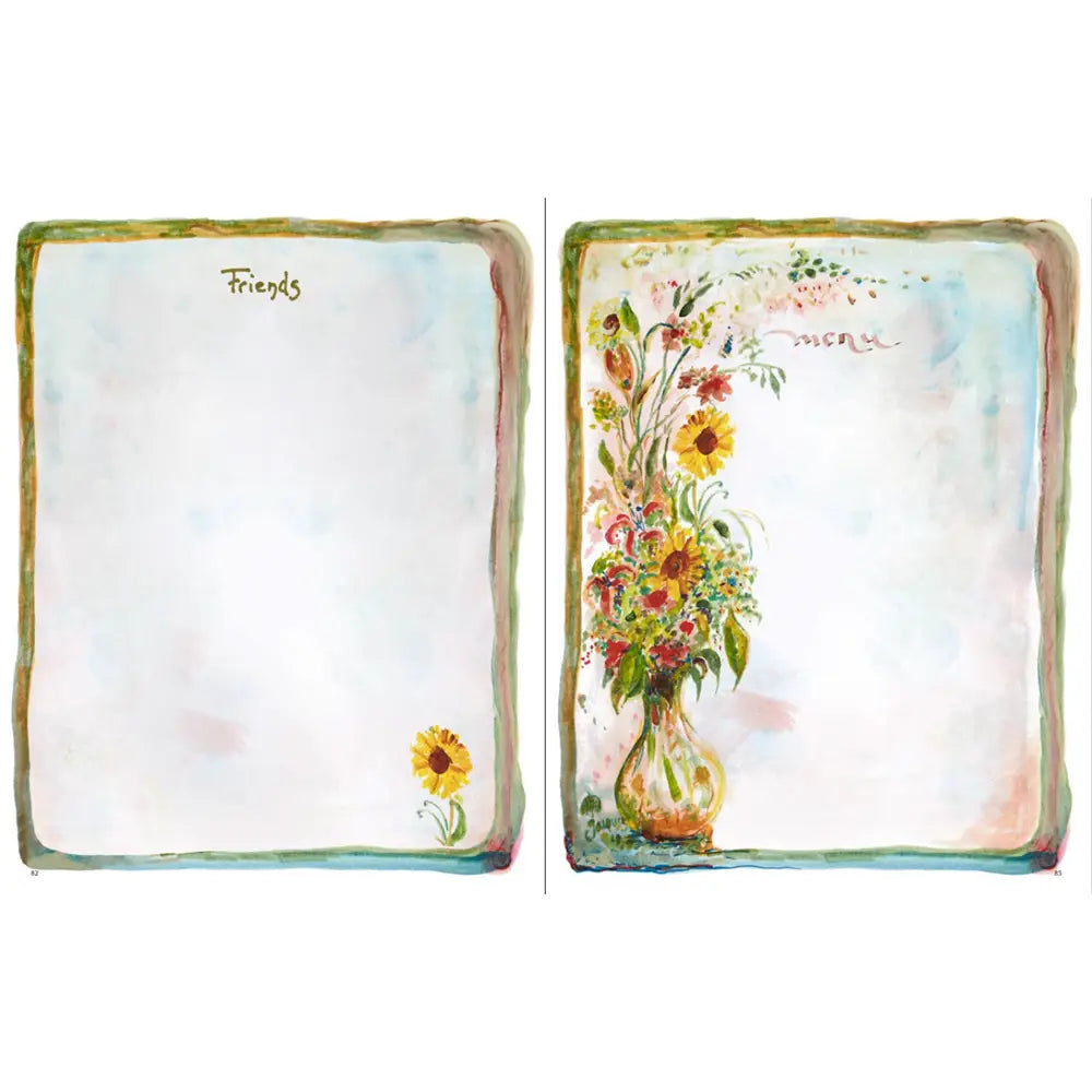 Menus: A Book For Your Meals and Memories : Jacques Pépin