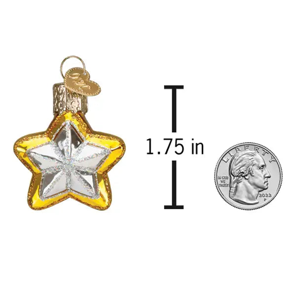 Mini Star Vintage Ornament