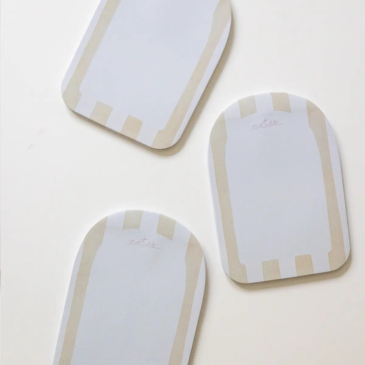 Yellow Striped Notepad